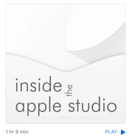 Inside the Apple Studio | 